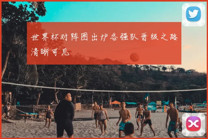 世界杯对阵图出炉各强队晋级之路清晰可见
